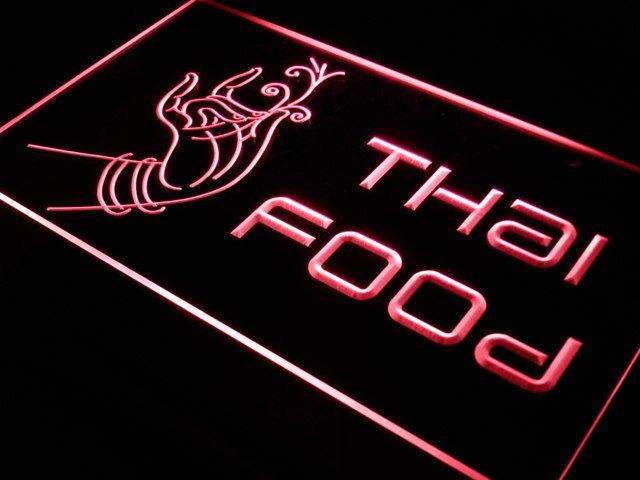Thai Restaurant LED Light Sign - Way Up Gifts