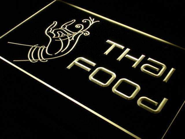 Thai Restaurant LED Light Sign - Way Up Gifts