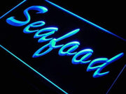 Seafood LED Light Sign - LED Gift Works