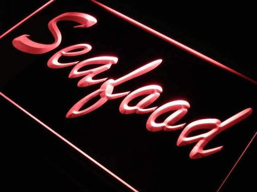 Seafood LED Light Sign - LED Gift Works