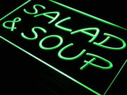 Salad Soup LED Light Sign - LED Gift Works