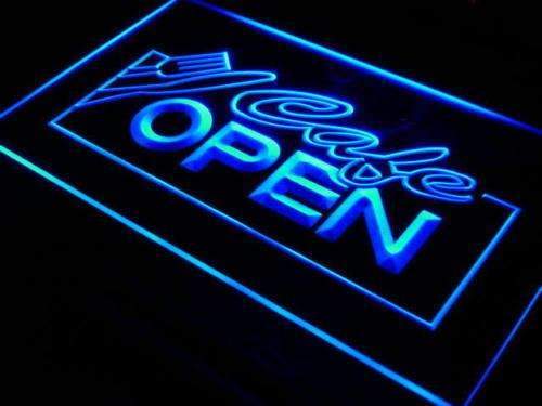 Cafe Open LED Light Sign - Way Up Gifts
