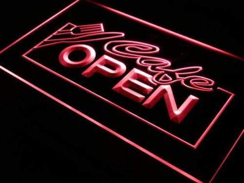 Cafe Open LED Light Sign - Way Up Gifts