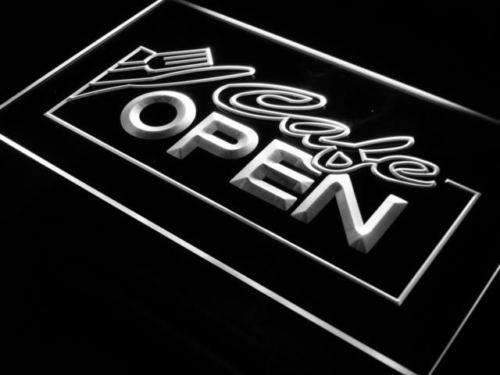 Cafe Open LED Light Sign - Way Up Gifts