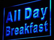 All Day Breakfast LED Light Sign - LED Gift Works