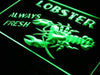 Seafood Always Fresh Lobster LED Light Sign - Way Up Gifts