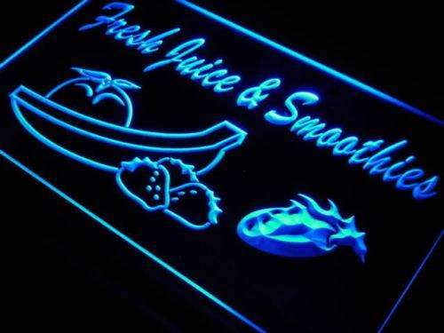 Cafe Fresh Juice Smoothies LED Light Sign - Way Up Gifts