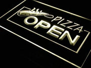 Pizzeria Pizza Open LED Light Sign - LED Gift Works