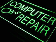 Computer Repair LED Light Sign - LED Gift Works