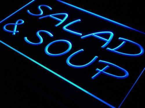 Salad Soup LED Light Sign - LED Gift Works