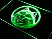 Samoyed Dog LED Light Sign - LED Gift Works