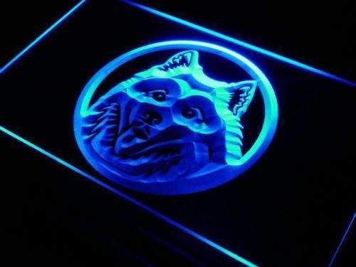 Samoyed Dog LED Light Sign - Way Up Gifts