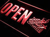 Sandwiches Drinks Cafe Open LED Light Sign - Way Up Gifts