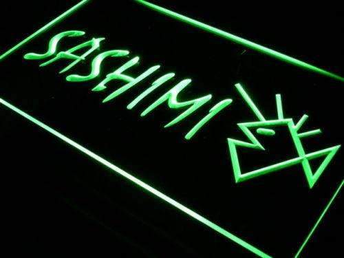 Sashimi Sushi LED Light Sign - LED Gift Works