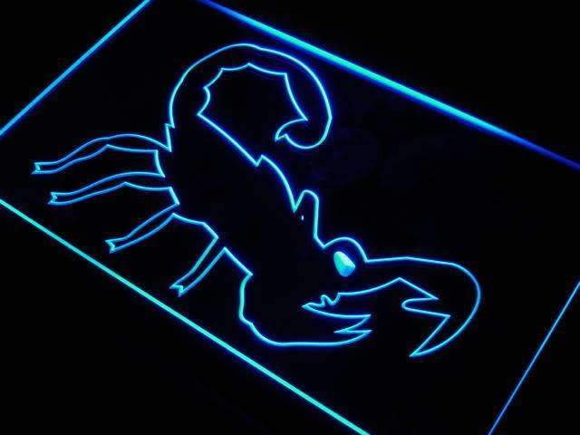 Scorpion LED Light Sign - LED Gift Works