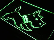 Scottie Dog LED Light Sign - LED Gift Works