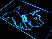 Scottie Dog LED Light Sign - LED Gift Works