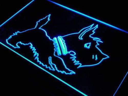 Scottie Dog LED Light Sign - Way Up Gifts