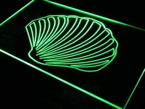 Sea Shell Beach Decor LED Light Sign - Way Up Gifts