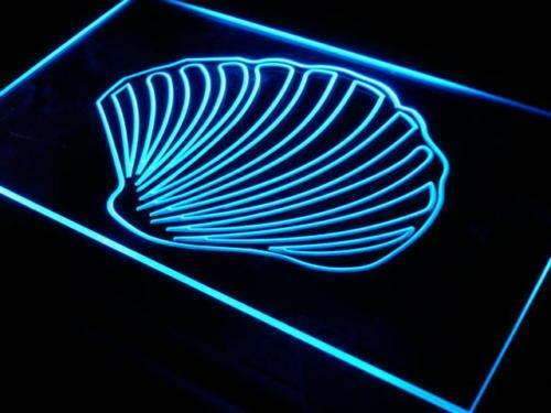 Sea Shell Beach Decor LED Light Sign - Way Up Gifts