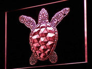 Sea Turtle LED Light Sign - LED Gift Works