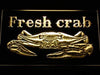 Seafood Fresh Crab LED Light Sign - Way Up Gifts