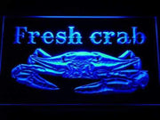 Seafood Fresh Crab LED Light Sign - LED Gift Works