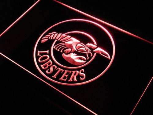 Seafood Restaurant Lobsters LED Light Sign - Way Up Gifts