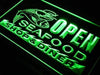 Seafood Shop and Diner Open LED Light Sign - Way Up Gifts