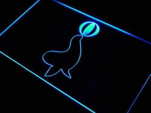 Seal Ocean Animal Decor LED Light Sign - Way Up Gifts