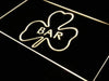 Shamrock Irish Bar LED Light Sign - Way Up Gifts