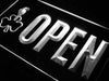 Shamrock Parrot Open LED Light Sign - Way Up Gifts