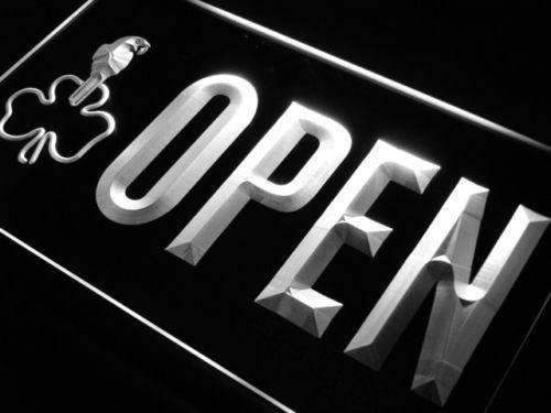 Shamrock Parrot Open LED Light Sign - Way Up Gifts