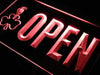 Shamrock Parrot Open LED Light Sign - Way Up Gifts