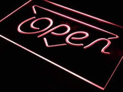 Shop Open LED Light Sign - LED Gift Works