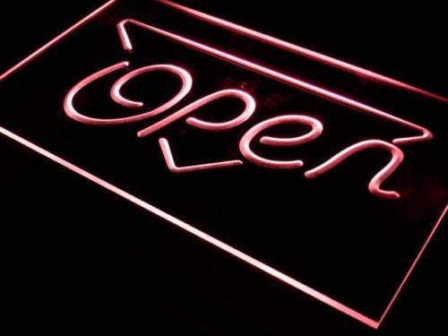 Shop Open LED Light Sign - LED Gift Works
