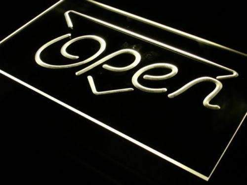 Shop Open LED Light Sign - Way Up Gifts