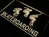 Skateboarding LED Light Sign - Way Up Gifts