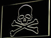 Skull Crossbones LED Light Sign - Way Up Gifts
