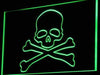 Skull Crossbones LED Light Sign - Way Up Gifts