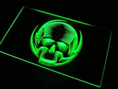 Skull Decor LED Light Sign - LED Gift Works
