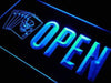 Skull Poker Bar Open LED Light Sign - Way Up Gifts