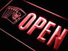 Skull Poker Bar Open LED Light Sign - Way Up Gifts