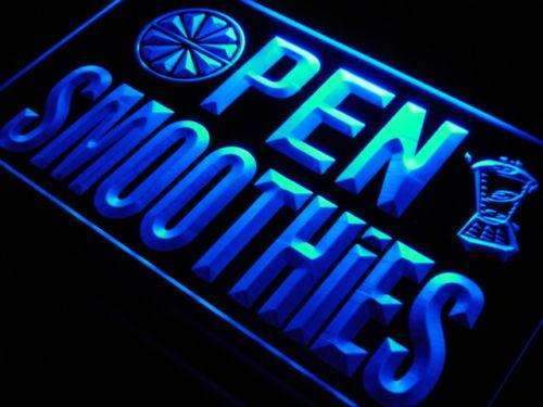 Smoothies Open LED Light Sign - Way Up Gifts