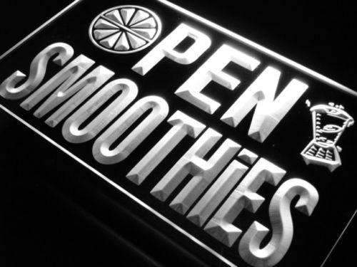 Smoothies Open LED Light Sign - LED Gift Works