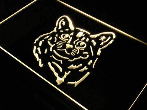 Somali Cat LED Light Sign - LED Gift Works