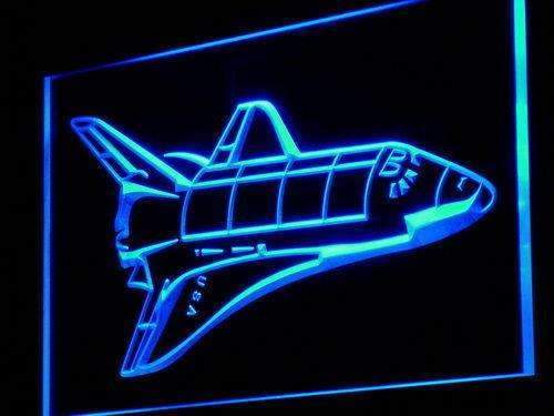 Space Shuttle LED Light Sign - Way Up Gifts