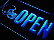 Sporting Goods Football Open LED Light Sign - LED Gift Works