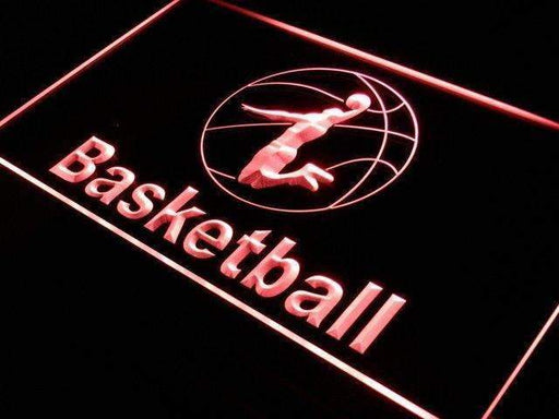 Sports Basketball LED Light Sign - LED Gift Works