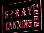 Spray Tanning LED Light Sign - LED Gift Works